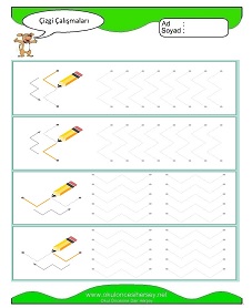 Çizgi Çalışma Sayfaları